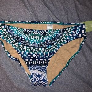 NEW garnet hill patterned swim bottoms